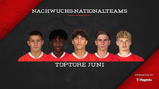 Top-Tore Nachwuchs-Nationalteams - Juni 2023