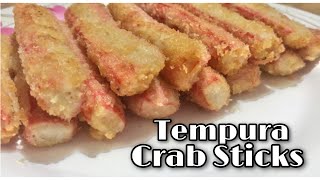 Easy Recipe Of Tempura Crab Sticks Kani Tempura