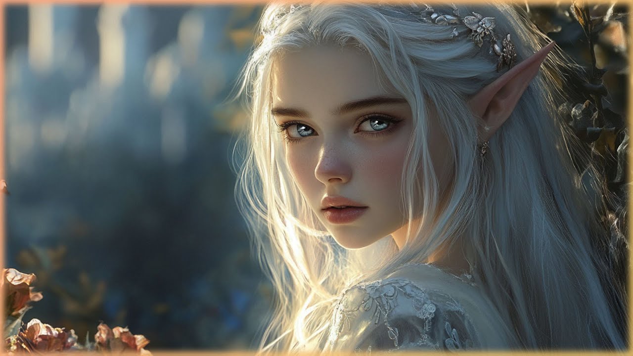 Celestial Elven Sounds - Serene Harmonies for Deep Reflection - Elven Ambient Music .