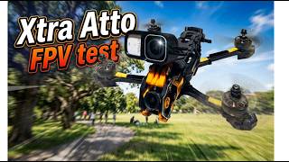 Xtra Atto Action camera test on Freestyle FPV Drone #fpv #drone #osmo #camera #uruguay 