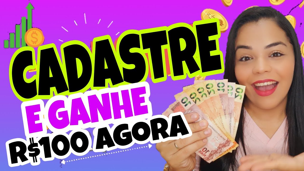 PAGOU R$100🤑 APLICATIVO PAGANDO NO CADASTRO | APP QUE PAGA NA HORA