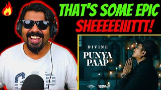 DIVINE Punya Paap Reaction Video | Divine New Song | Divine Latest Song | Punya Paap Reaction| AFAIK