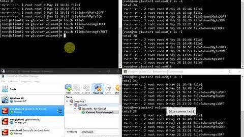 Testing GlusterFS High Availability LDB