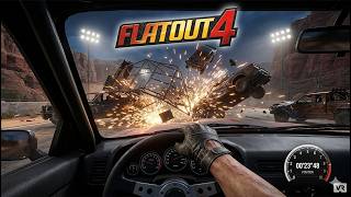 my first multiplayer race - flatout 4 vr screenshot 3