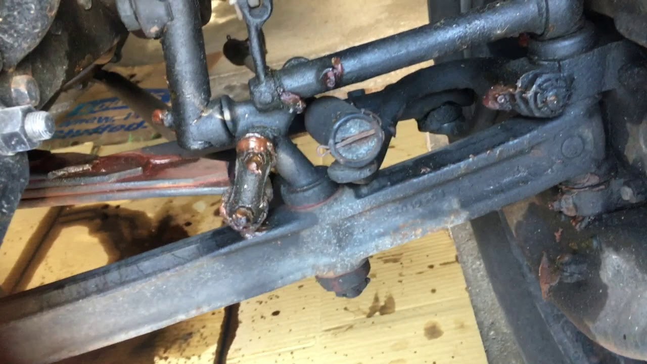 1930 Ford Model A Steering Wobble Issue YouTube