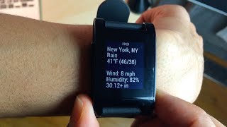 Pebble Cards running on Pebble 2.0 beta screenshot 5