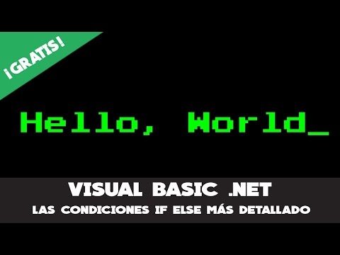 Visual Basic Leccion 2.1 (Funciones If Else)