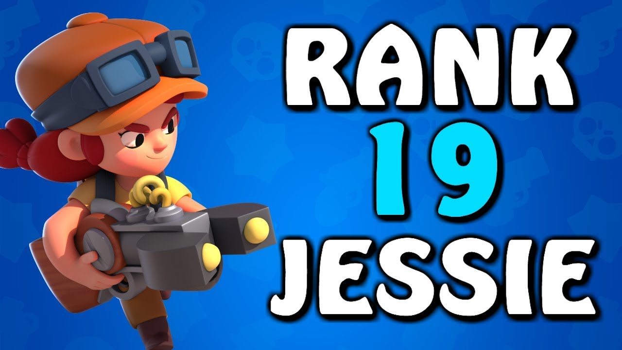 Brawl Stars L Rank 19 Jessie Road To 10k Trophies By Cloverjam - yojimbo brawl star pack oppenig