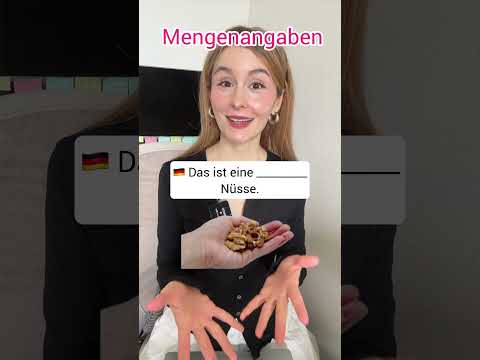 🇩🇪 Mengenangaben #deutsch #german #studygerman #learngerman #deutschlernen