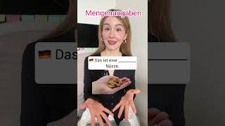 🇩🇪 Mengenangaben #deutsch #german #studygerman #learngerman #deutschlernen