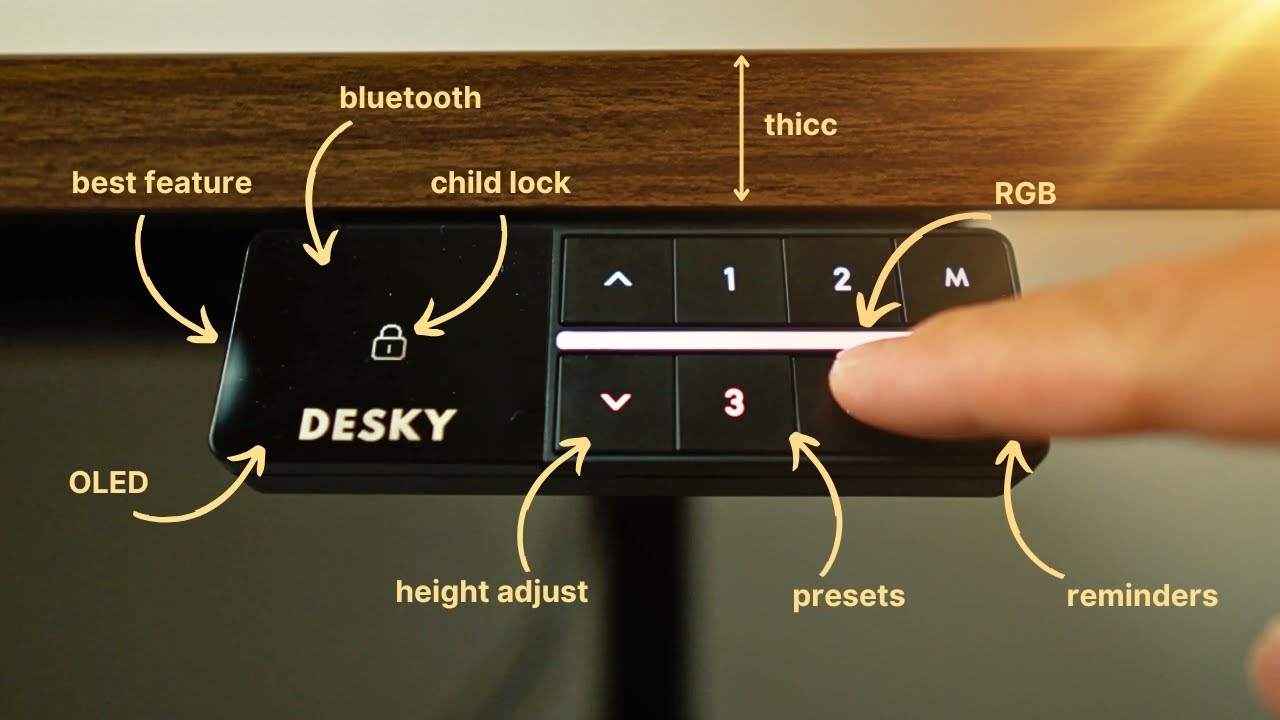 I found the new KING of standing desks | Desky Sit Stand Desk Review