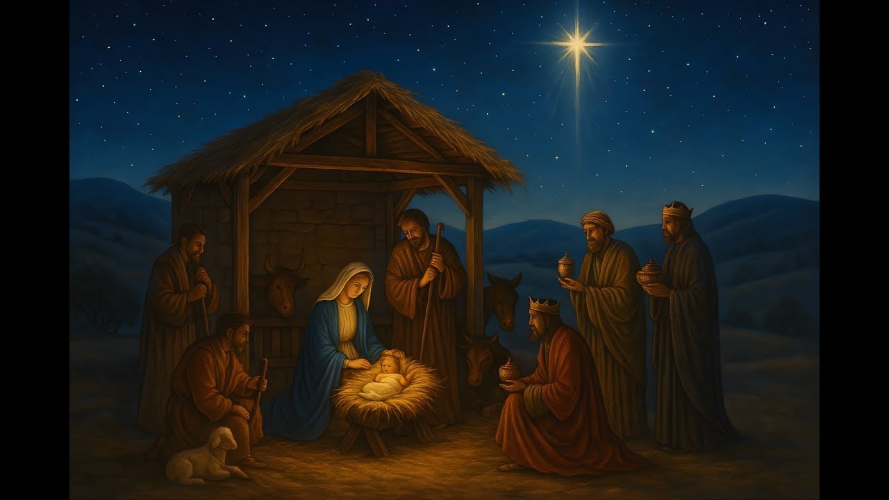 Peaceful Nativity Scene Ambience • Silent Night Loop | Instrumental Music | Legacy Worx