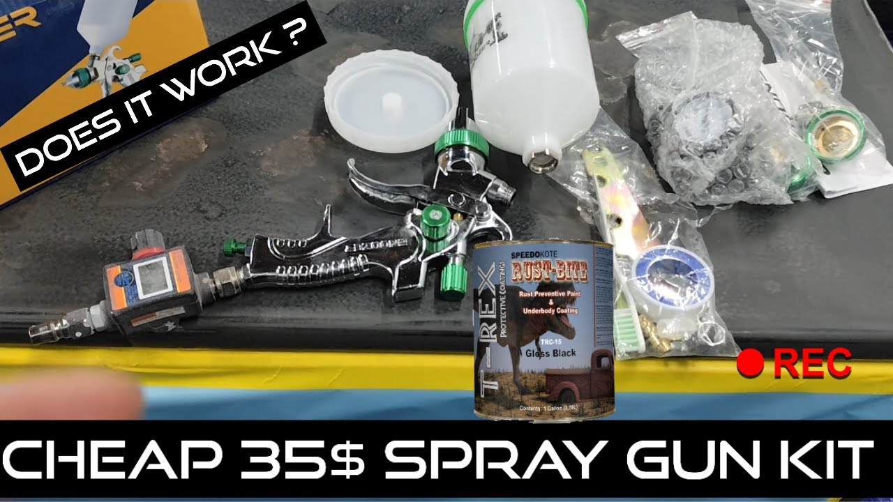 Дешевый краскопульт за 35 долларов с Amazon — умеет всё!