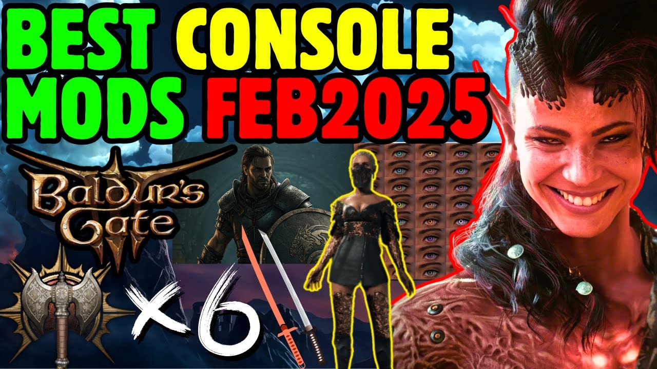 BEST NEW CONSOLE MODS of February 2025 in Baldur's Gate 3 Mod Manager ...