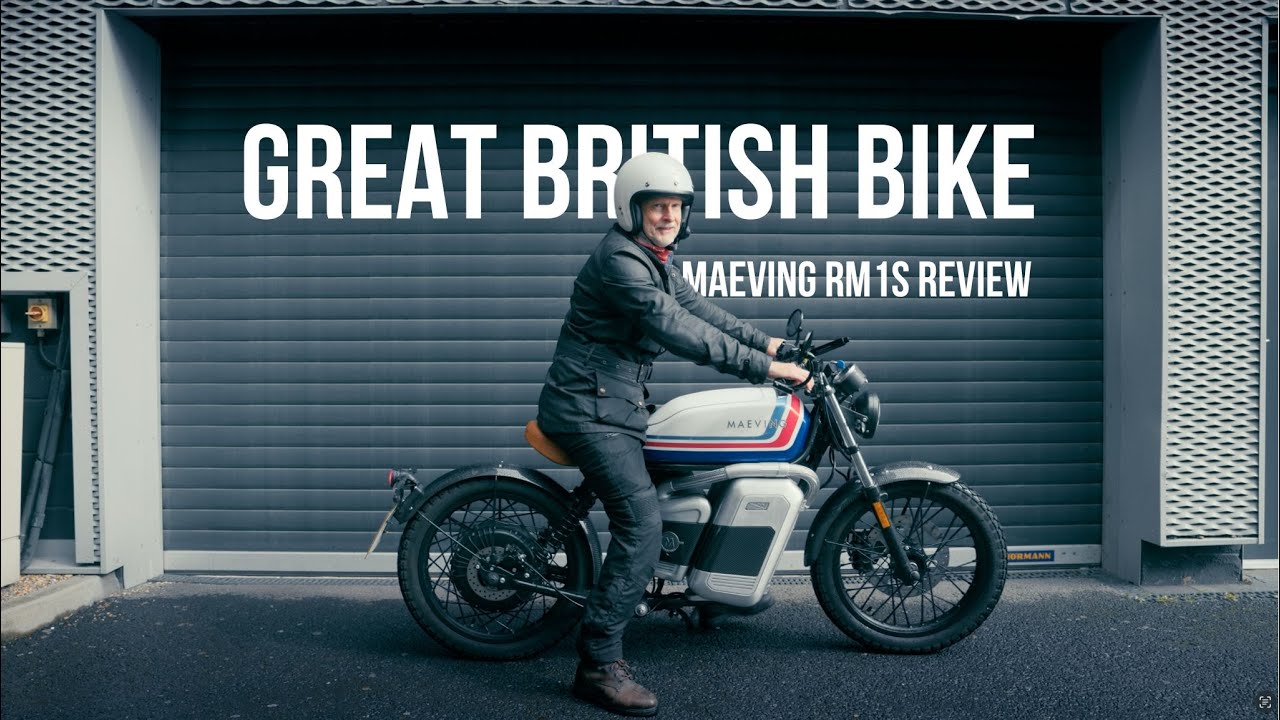 Обзор Maeving RM1S: Джереми Тейлор ездит на самом крутом электрическом Café Racer в Лондоне!