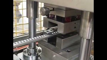 Condenser Header Pipe Punching Machine