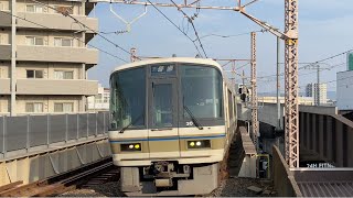 JR西日本 おおさか東線 221系 (NC606編成) 普通 大阪行き