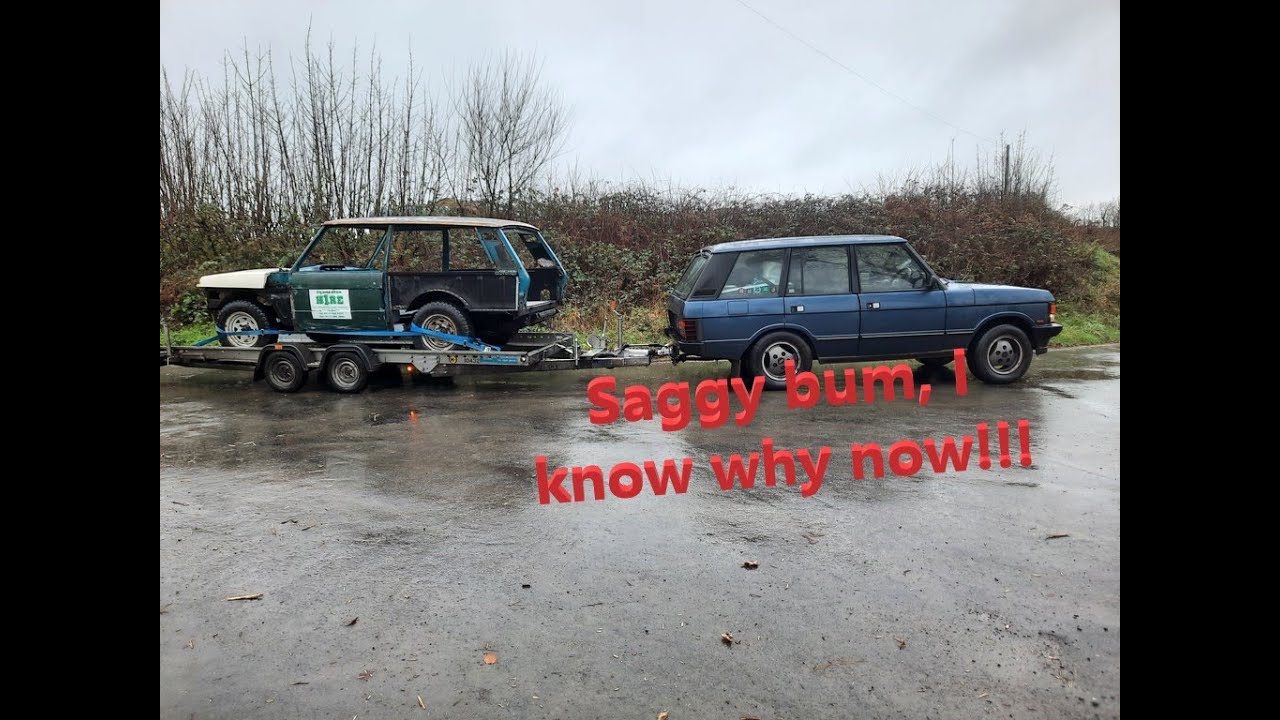 1993 Range Rover Vogue L95 ep2 Sagging back end fix! YouTube