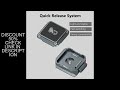 2025 Universal Arca Quick Release System Plate Clamp 1/4'' 3/8' Quick Switch Kit for DSLR Camera Gim