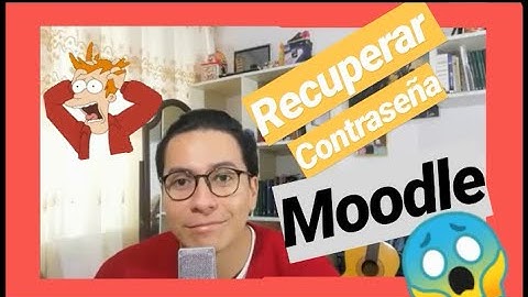 ¿Cómo RECUPERAR MI CONTRASEÑA de MIL AULAS MOODLE?  -  olvidaste tu contraseña