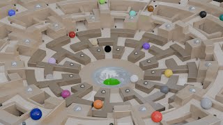 Labyrinths   3D Marble Race