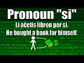 Esperanto: Pronoun "si"