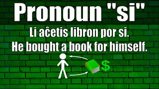 Esperanto: Pronoun “si”