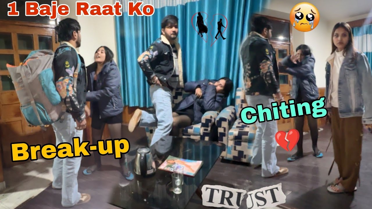 BREAKUP 💔  HO JATA AAJ !! Prank on my boyfriend !! ANKUSH RAJPUT 