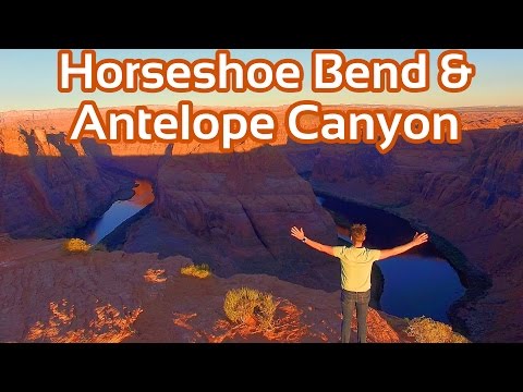 Video: Wie Es Ist, Antelope Canyon Und Horseshoe Bend Mit Menschenmassen Zu Besuchen