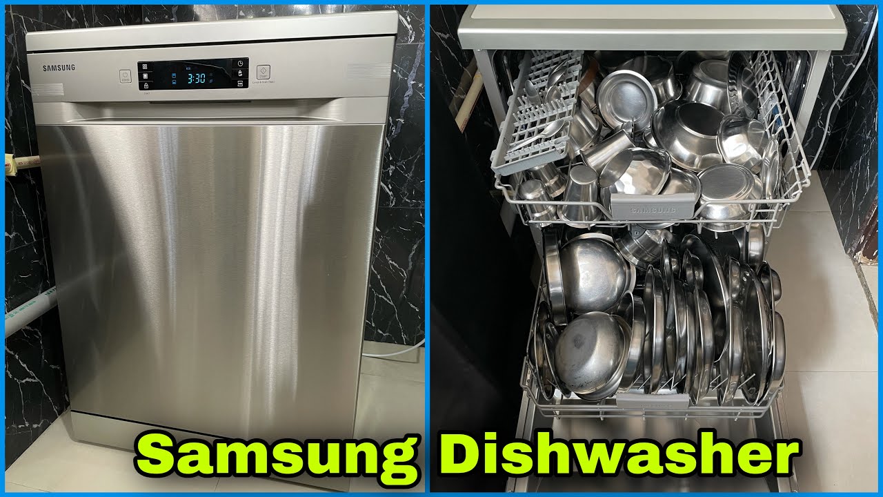 Samsung Dishwasher Review And Demo - My New Dishwasher 