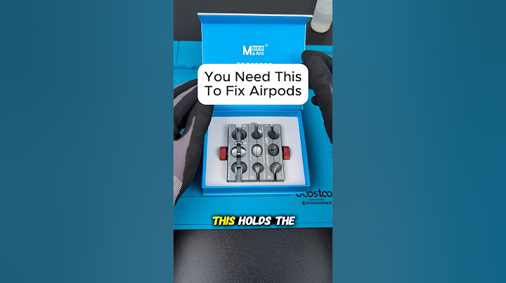 THIS IS AN ESSENTIAL WHEN FIXING AIRPODS!!! #education #problemfix #smartphone #devicerepair #tech