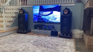 宝华800 Nautilus搭配 Mcintosh C2600 Adcom Gfa5802