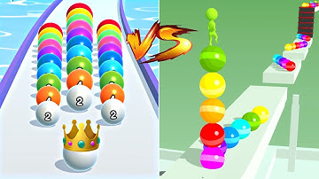 MAX LEVELS BallRun2048 vs Stack Rider🔮🟢🔵:All Levels Gameplay Walkthrough Android, iOS BIG UPDATE