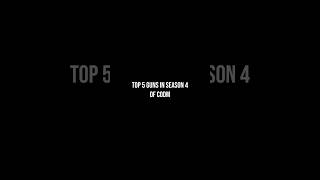 Top 5 guns in Codm season 4 of Codm #shorts