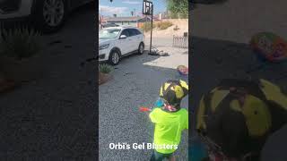 Orbi’s Gel Blaster Guns Target 🎯 Practice
