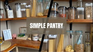 Simple Pantry organization 2022 | Eileen Connects