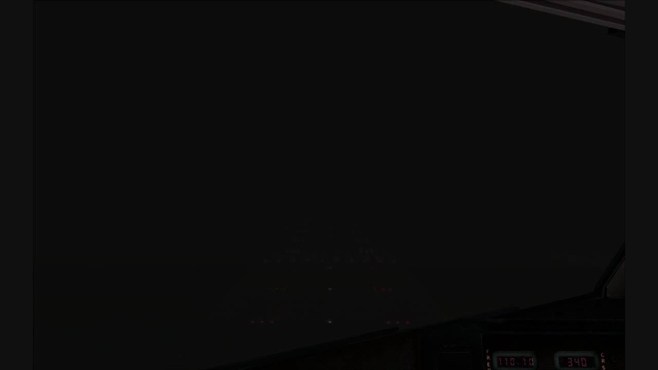 QualityWings 757-200 Autoland // 165m visibility