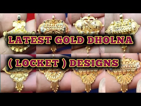 Gs Names Lockets LATEST GOLD DHOLNA LOCKET DESIGNS IDEAS @amishafashion4996 - YouTube
