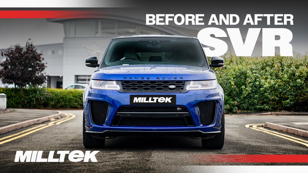 Range Rover SVR - Milltek Sport