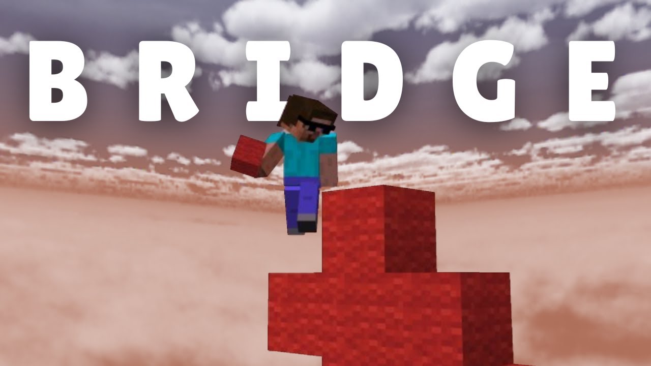 Pro Bridge Gameplay | Minecraft Cubecraft | bedrock bridge god - YouTube