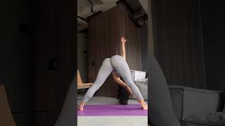 Deep hamstring stretch ⚡ #shorts #yoga #stretching