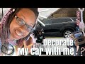 Clean and decorate my car with me| decorate my car with me 2021|B.Knotty #cleananddecoratemycar2021