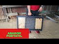 🔴Como hacer un asador portátil || ♻️reciclado challeng 2020