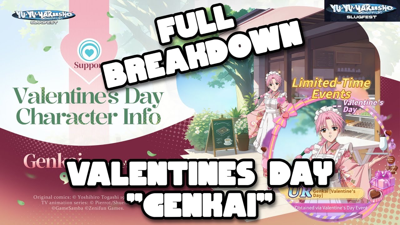 Полный разбор и предварительный анализ Genkai в День святого Валентина на One Star Yu Yu Hakusho:...