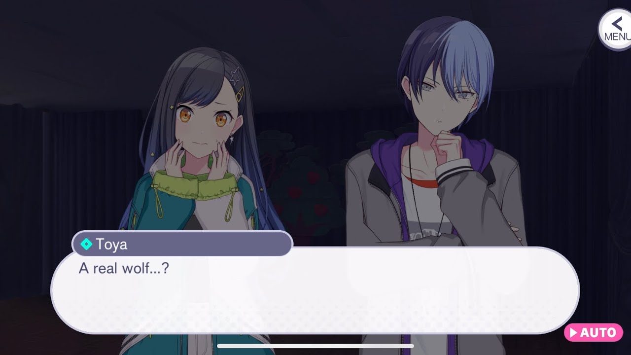 shiho unleashes the alpha wolf within her and starts barking and growling 😍🐺