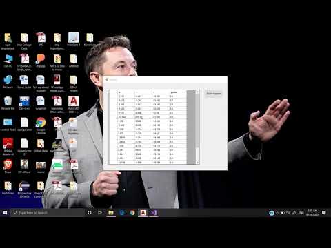 Ore grid Block Modelling for AutoCAD created using .Net core c#.