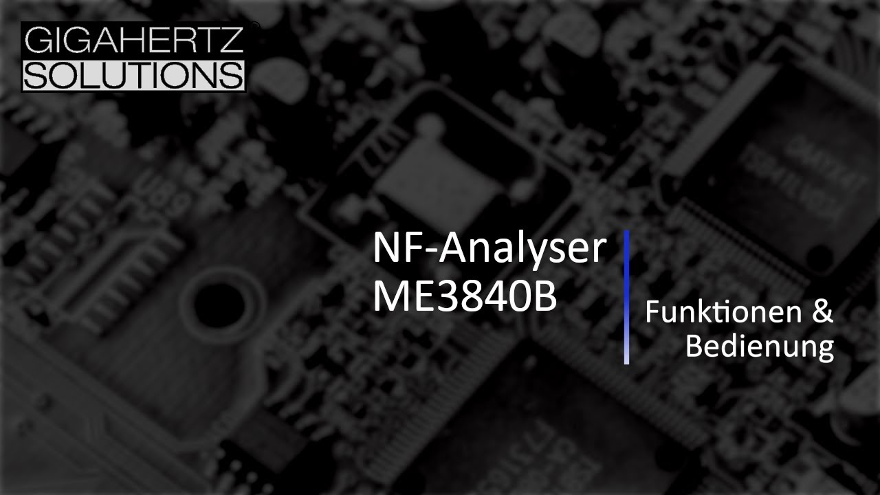 Gigahertz Solutions ME3840B Elektrosmog Messgerät - Niederfrequenz 5Hz-100kHz