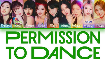How Would TWICE Sing "PERMISSION TO DANCE" by BTS Lyrics (FANMADE)