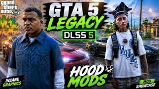 New Ai Graphics Mod in GTA 5 Legacy | DLSS 5 | Custom Hood Mods | 4k | Raw Footage No EDITS