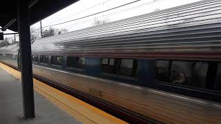 Amtrak Siemens ACS-64 #657 at Branford - 30/11/2017
